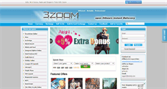 Desktop Screenshot of 3zoom.com